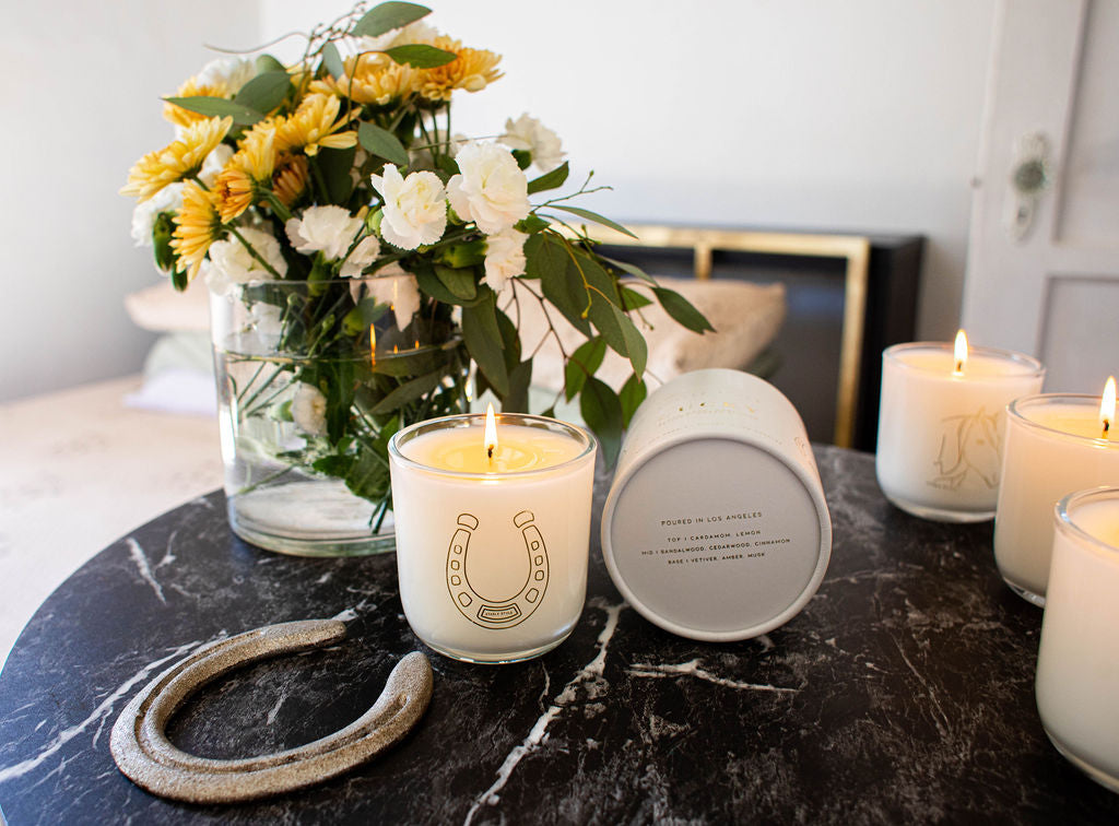 Horseshoe Candle - Lucky