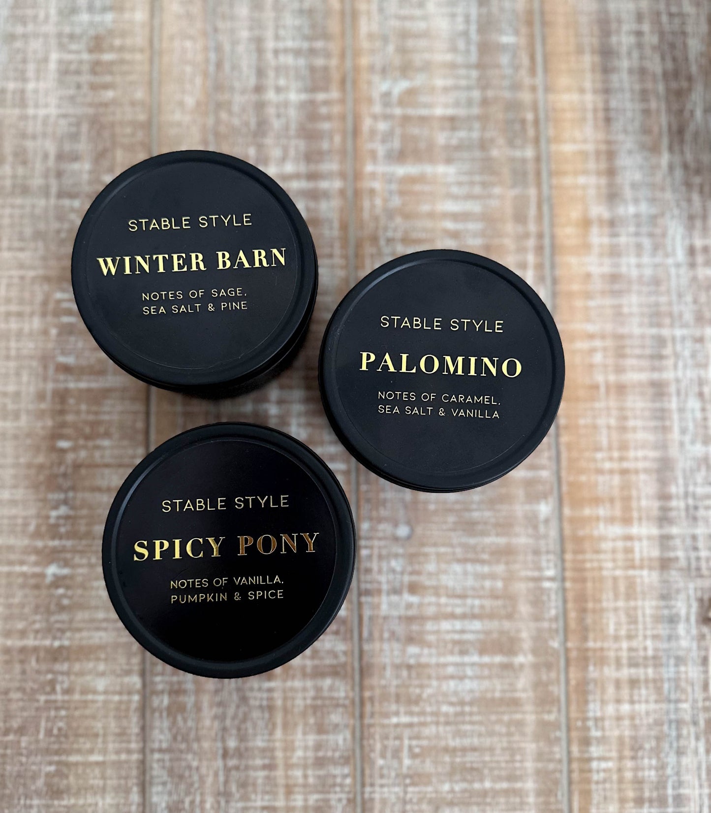 Palomino Candle Tin