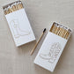 White cowboy boot matches - rodeo ready safety matches