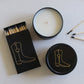 Cowboy Boot - Shine Candle Tin