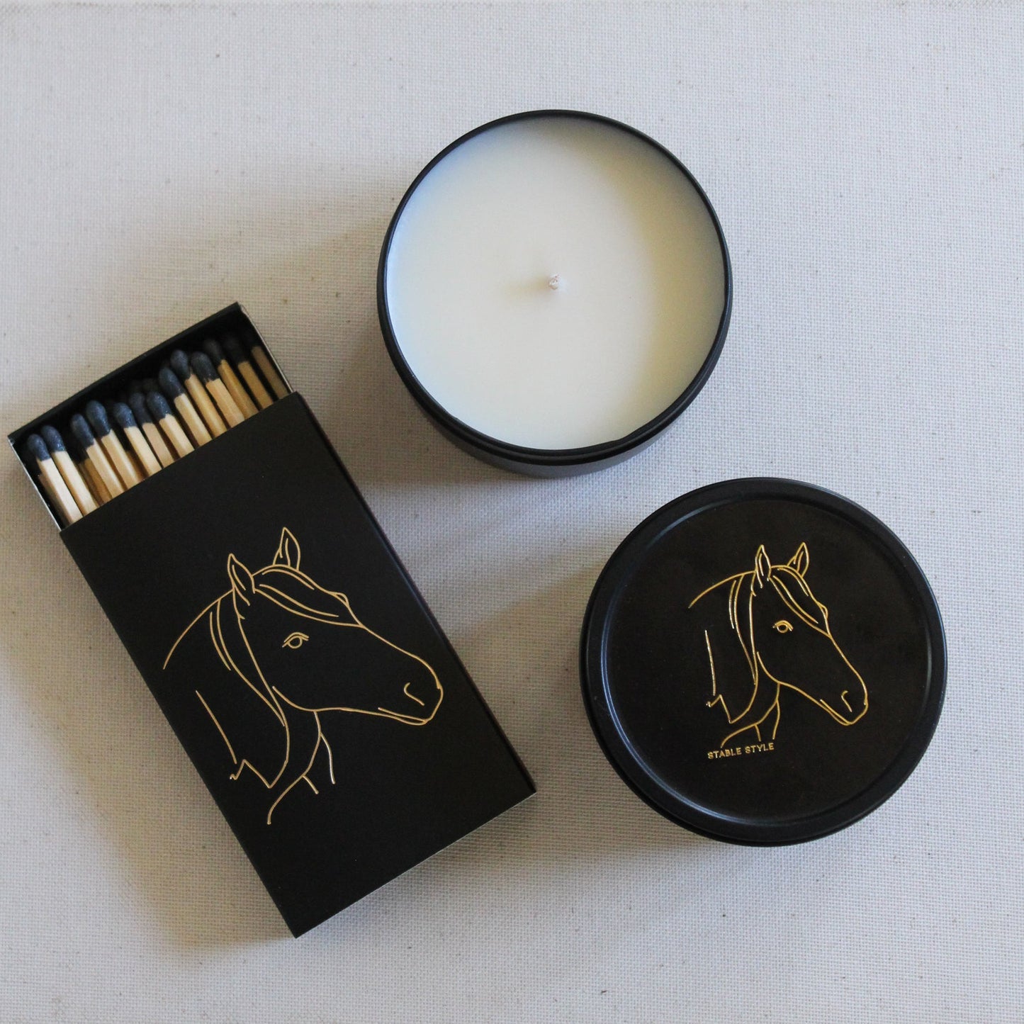 Horse - Spirit Candle Tin