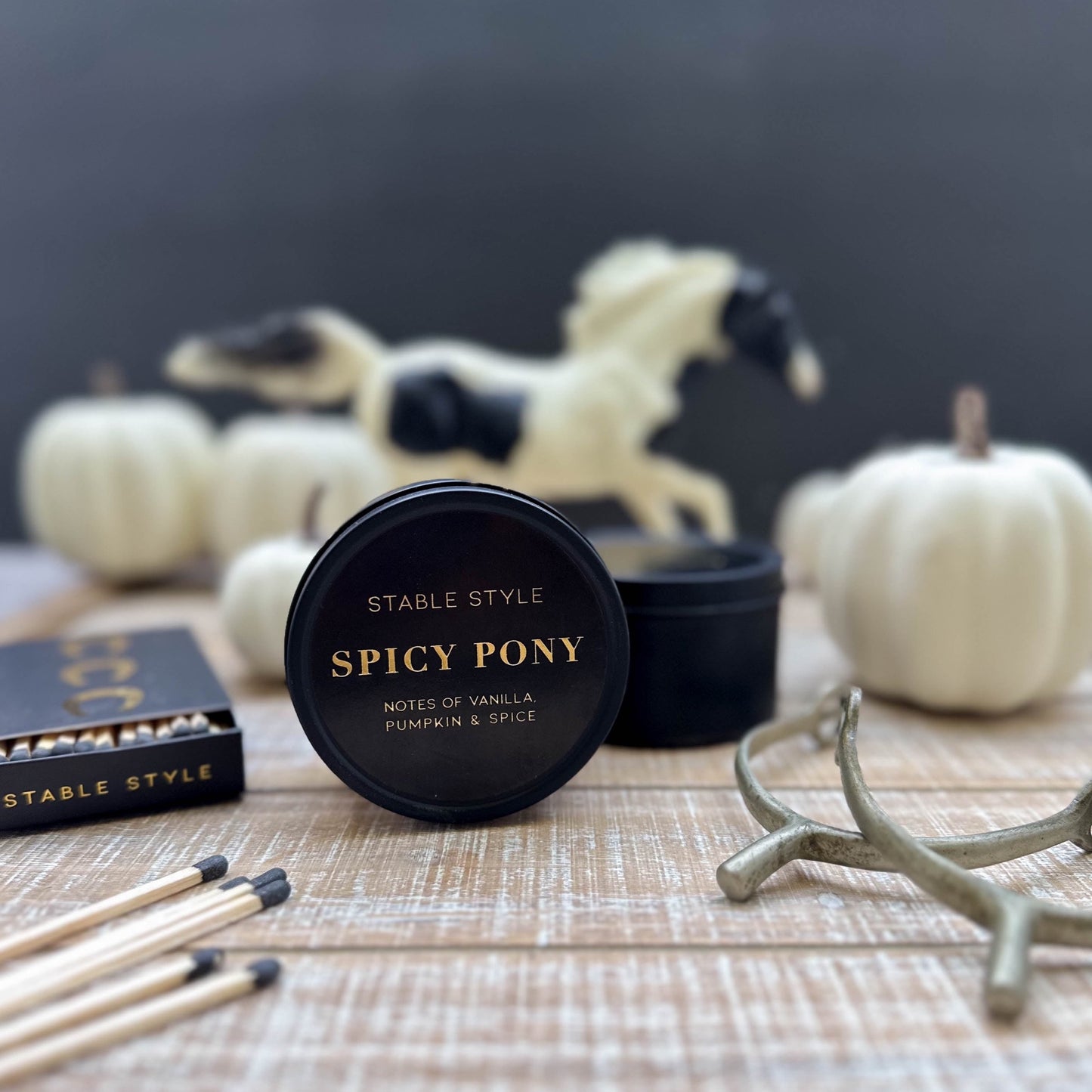 Spicy Pony Candle Tin