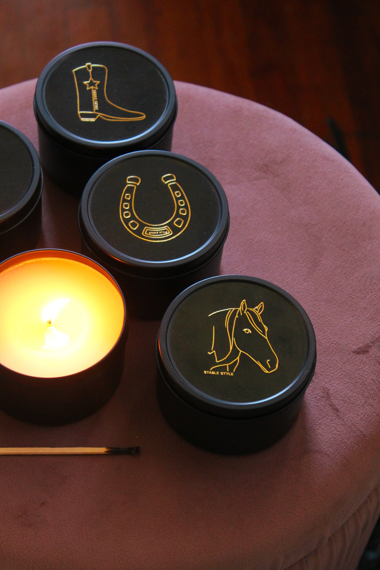 Horse - Spirit Candle Tin