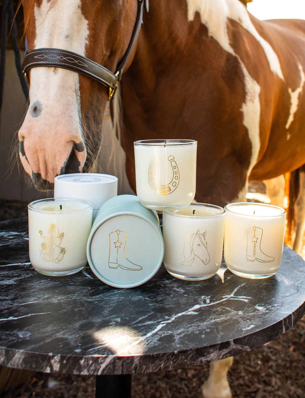 Horse Candle - Spirit